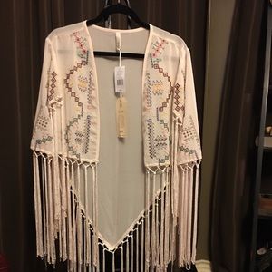 Elan fringe vest